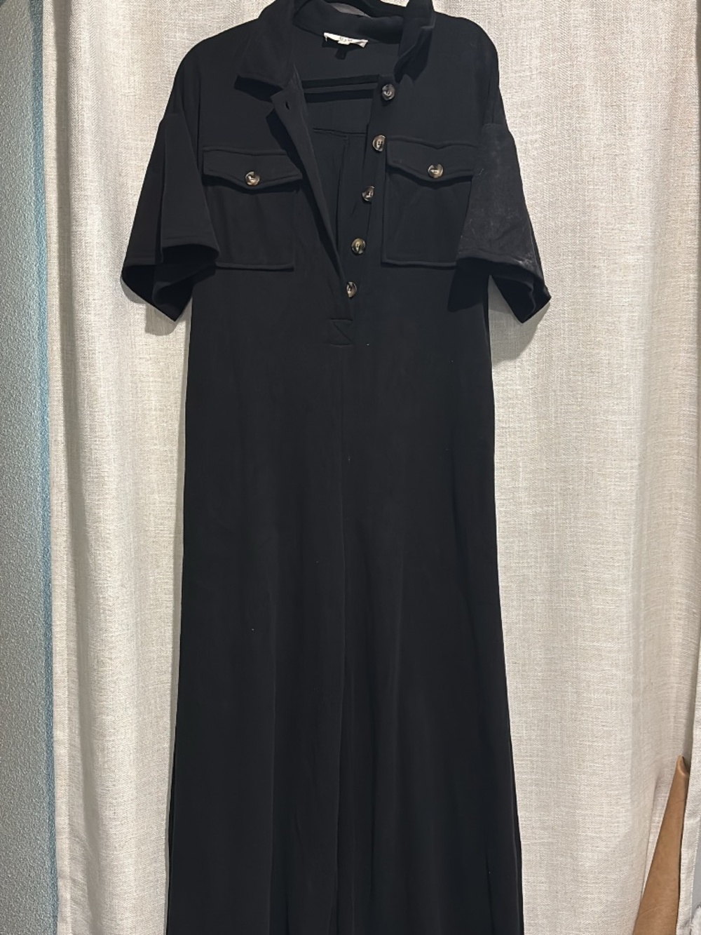 Wide leg jumpsuit